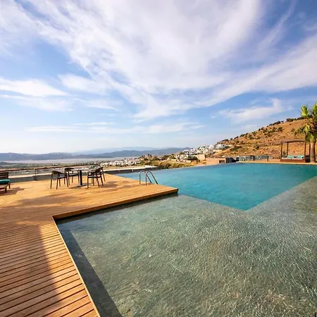 Ravishing Secluded With Shared Pool And Garden In Milas Bodrum Villa Meselik